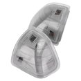 thumbnail image 2 of 68302828AA, Left Right Antiaging Side Mirror LED Turn Signal Lamp Heat Resistant 2pcs  For Repair Transparent White, 2 of 8