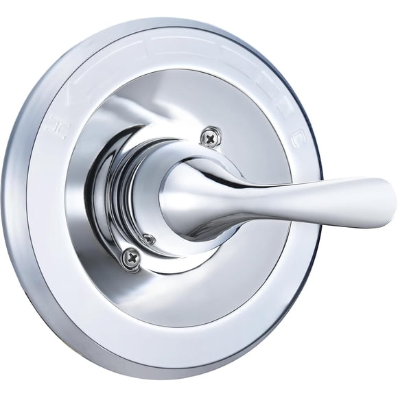 PinesC Replacement for Delta Classic 13 Series Single-Function Trim Kit, T13020 Chrome Shower Handle, Fit Delta Shower Valve R10000 Series (Cartridge Not Included) Chrome Chrome
