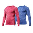 thumbnail image 3 of CAROOTU Men Sports Tops Shirt Basketball Football Training Running Stretch Quick-drying Tops New, 3 of 6