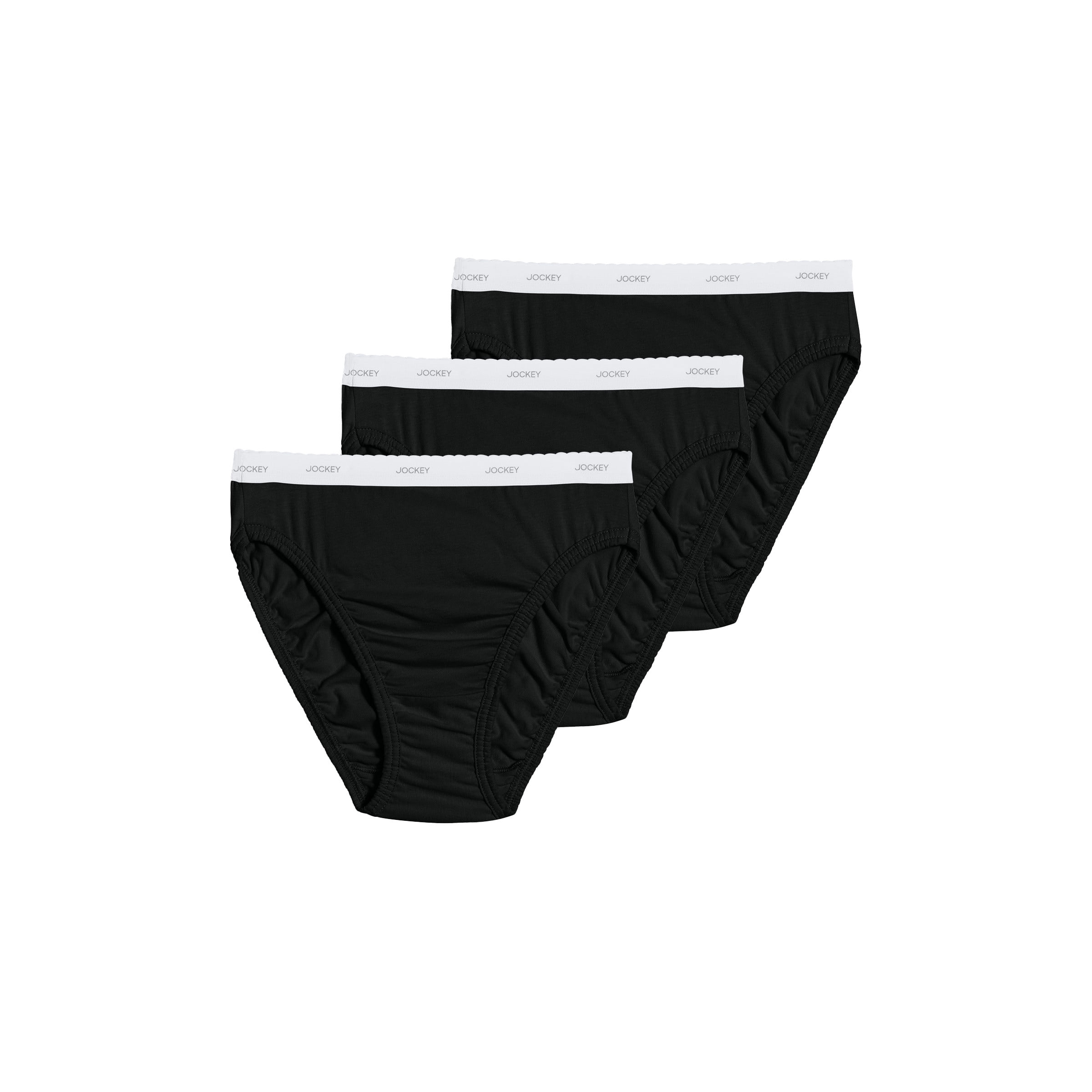 Jockey Femmes 100 % Coton Coupe Classique Française - Lot de 3