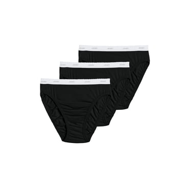 Jockey Women's Plus Size 100% Cotton Classic French Cut - 3 Pack