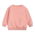 thumbnail image 4 of cfhntfmh Chandail pour Filles Garçons Molleton Confortable Col Rond Manches Longues Chandail de Base Doux Extensible Fente Latérale à Capuche, 4 of 6