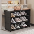 thumbnail image 1 of Amzcrzy Pla Stic Shoe Cabinet Shoe Rack Simples Multi Layer Dusts Proof Shoe Cabinet Under The Table Saving Space At The Door Shoe Rack Dresser Dorm Room Essentials Closet Organizer Storage Cabinet, 1 of 6