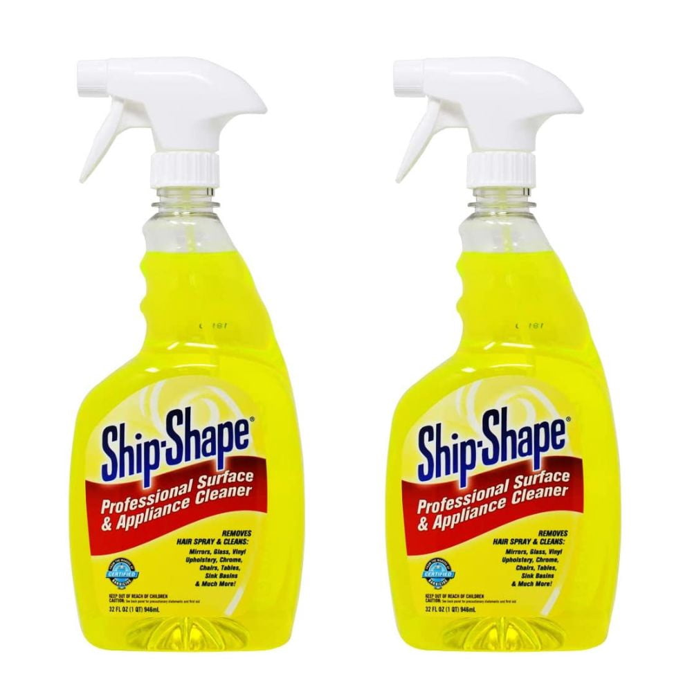 Ship-Shape Professional Surface and Appliance Liquid Spray Cleaner - 32oz (2-Pack)