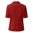 thumbnail image 4 of TIMIFIS Blazer Cardigan for Women Short Sleeve Open Front Cardigan Solid Color Jacket Work Office Blazer Outfall Business Clothes, 4 of 4