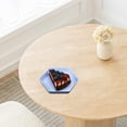 thumbnail image 4 of Plastic Dinner Plateshexagonal Plates Impregnable Dinner Plates Dishwasher Microwave Safe Plastic Plates Reusable Lightweight Plates for Kitchen Or Camping 6.69X6.69 Inches, 4 of 6
