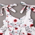 thumbnail image 3 of Mother and Daughter Boho Floral Maxi Dress Mommy Me Matching Outfits, 3 of 5