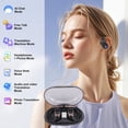 thumbnail image 4 of AI Translation Earbuds Real Time, 164 Language Translator Earbud, 3 in 1 Noise Canceling  IP4 Water Proof Translator Earbuds with 7 Translation Modes 36H Playtime, 4 of 7