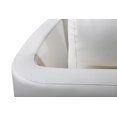 thumbnail image 3 of Velago ROSSINI Sofa sectionnel circulaire moderne en cuir véritable, 3 of 5