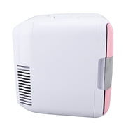 Car Fridge Refrigerated Small Beauty Cosmetics Refrigerator Gift 4 Liters Abs Mini Display Refrigerators