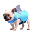 thumbnail image 1 of Dog Life Jacket Pet Swimming Shark Jacket Safety Vest with Handle, Reflective, Adjustable, for Small, 1 of 8
