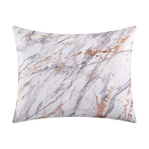 pop shop Marble Comforter Set, Twin, Rose Gold T
