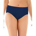 thumbnail image 1 of Bali Womens One Smooth U All-Around Smoothing Hi-Cut Panty, 6, In The Navy, 1 of 1