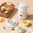 thumbnail image 3 of High Performance Food Processor Metal Plastic Material Low Noise Easy Clean 0.8L Capacity Powerful Blending for Juice Soy Milk Soups Home Kitchen Daily Use, 3 of 5
