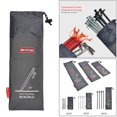 thumbnail image 1 of facefd Outdoor Camping Tent Pegs Nails Stake Storage Bag Case Stuff Sack Pouch M, 1 of 9