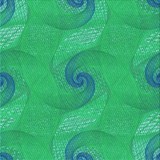 Ahgly Tapis d'Intérieur Lavable en Machine Carré Vert Printemps, 4 Pieds Carré