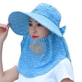 thumbnail image 2 of Chapeau de Soleil d'Été pour Femmes, Chapeau de Protection Ajustable Anti-Soleil pour Extérieur, 2 of 4