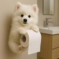 thumbnail image 1 of EGNMCR Tools&Home Improvement Dog Toilet Paper Hundepapierhalter Tissue holder, 1 of 5
