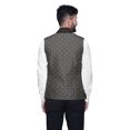 thumbnail image 3 of Atasi Artistic Printed Wedding Jackets For Men Nehru Jacket Waist Coat For Wedding & Festive Season-Large, 3 of 4