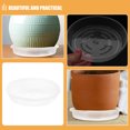 thumbnail image 3 of KAKOWELY 10Set Simple Design Plastic Planter Saucers for Indoor and Outdoor Plants 5.9In, 3 of 8