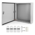thumbnail image 1 of GloryStar 24x24x8" Steel Electrical Box, NEMA 4X Outdoor Waterproof and Dustproof Junction Box, Lockable with Mounting Plate, 1 of 5