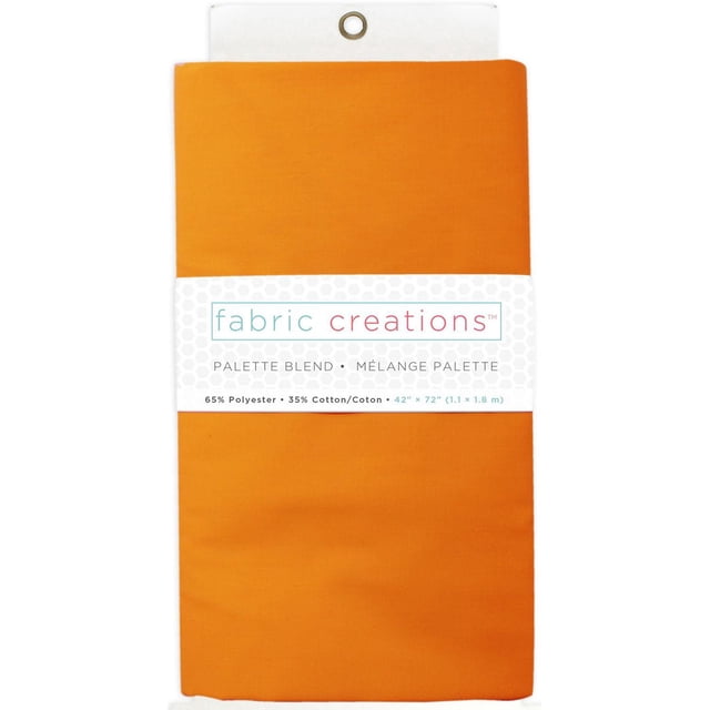 FABRIC CREATIONS Polycotton 65/35 Pre-cut Fabric, Yellow
