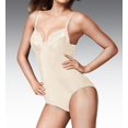 thumbnail image 2 of Flexees Body Briefer Femme Joli Shapewear Orné Non Doublé, 42DD, Noir, 2 of 4