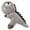 Gris, variante sur Pisexur Jouets en Peluche Poupées Animaux en Peluche Jouets Simulation Animal Mignon Imitation Animaux Poupée, Cadeaux de Noël pour Enfants