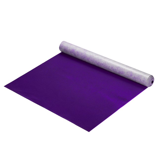 Unique Bargains Patchs en Velours Autocollants Patchs de Réparation Violet 58'x16 Pieds