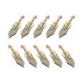 thumbnail image 3 of MasteelfCA 10 Pcs Drywall Anchors Self Tapping Screws Plasterboard Anchor Fixing Screws, 3 of 8