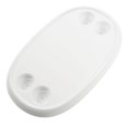 thumbnail image 4 of Table Marine, Table Amovible 680x410mm avec Porte-Gobelets, 4 Porte-Gobelets, Table Rectangulaire pour RV Yacht Table Top Seulement, Blanc, 4 of 8