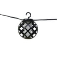 thumbnail image 2 of Mainstays 10-count Warm White LED Solar Powered Lantern String Lights - Black Wire, 2 of 6