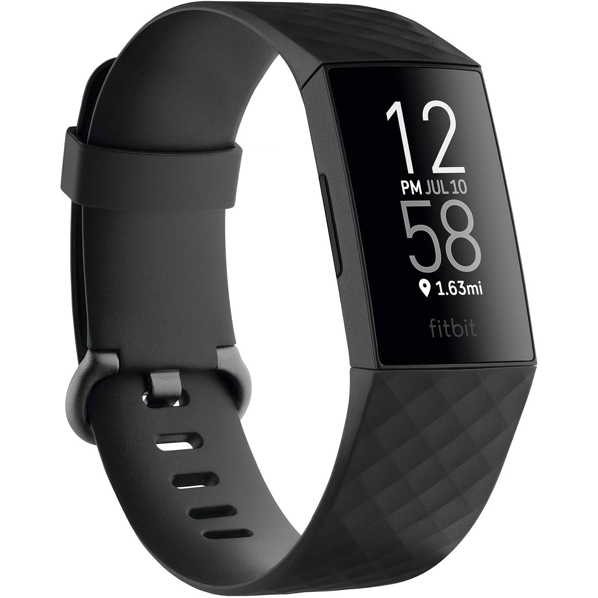トレーニング用品 Fitbit charge4 Refurbished (Good) Fitbit Charge 4 Fitness Tracker with Heart Rate