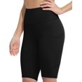 thumbnail image 4 of Women's Running Biker Shorts with Side Pockets High Waisted, 4 of 6