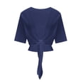 thumbnail image 3 of Wolfast Hauts à Manches Courtes pour Femmes Châles et Étoles en Mousseline Douce pour Robe de Soirée Cape Boléro Flapper Uni Manches Courtes Châles et Étoles pour Femmes Mariage, 3 of 8