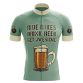 thumbnail image 1 of Ride Bikes Drink Beer Get Awesome Cycling Jersey - S, 1 of 3