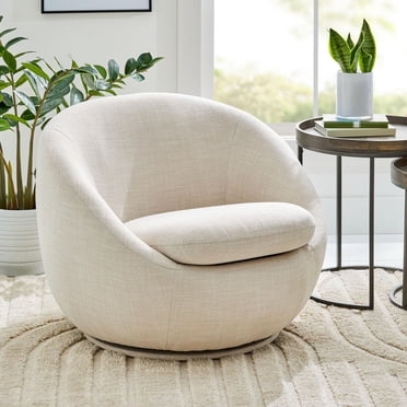 Better Homes & Gardens Fauteuil pivotant Mira, lin