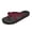 Red, variant on Sandals for Women Flip Flops Yoga Mat Footbed Fashion Slippers Open Toe Summer Casual Beach Comfortable Cute Shoes Red Size 9