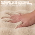 thumbnail image 4 of Khaki Earth-Tone Round Rug With Textured Pattern Durable Construction For Entryways #62KbT, 4 of 6