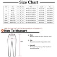 thumbnail image 3 of AherBiu Plus Size Capris pour Femmes Pantalon Capri Décontracté d'Été en Coton et Lin Taille Haute Droit Court, 3 of 5