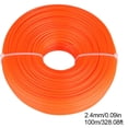 thumbnail image 3 of Qiilu Trimmer Line, Nylon Cord Wire,2.4mm Trimmer Line Nylon Cord Wire Round String Petrol Grass Trimmer, 3 of 5