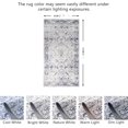 thumbnail image 2 of JV Home Runner Rug Oushak Blue 2'7" x 5' Washable Rugs Anti Slip, 2 of 6