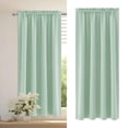thumbnail image 1 of Avdolw Silk Curtains - Heat Insulating, Energy Saving, Darkening & Noise Reducing for Bedroom/Kitchen, Easy Install, 1 of 4