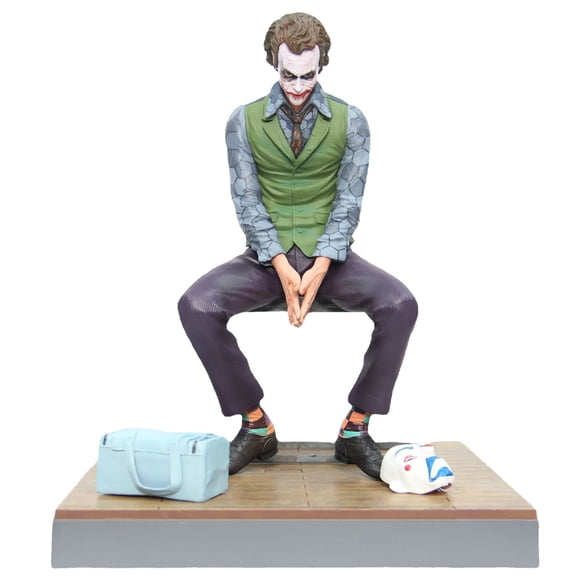 Figurine Articulée en PVC Movie DC Joker Heath Ledger Clown Collection Statue Modèle Jouet 28 cm