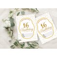 thumbnail image 4 of Darling Souvenir White Birthday Invitation Card Printable Fill or Write In Blank Invites Party Supplies Pack Of 28 5 x 7 Inches, 4 of 5
