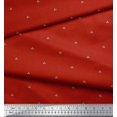 thumbnail image 2 of Soimoi polyester Crepe Fabric Artistic Leaves Print Fabric by the Yard 42 Inch Wide, 2 of 5