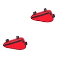 thumbnail image 4 of fastboy Sac de Rangement pour Cadre avant de Vélos de Montagne, Porte-Clés Triangulaire Anti-Rayures, Selle de Cellulaire Rouge 2Ensemble, 4 of 6