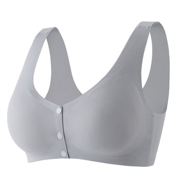FhsagQ Bra Women Bras Thong Comfortable Adjustable Bra No Underwire Seamless Bra for Women Bras for Women Set of 2 Womens Bras Bodysuit Dark Gray XXL