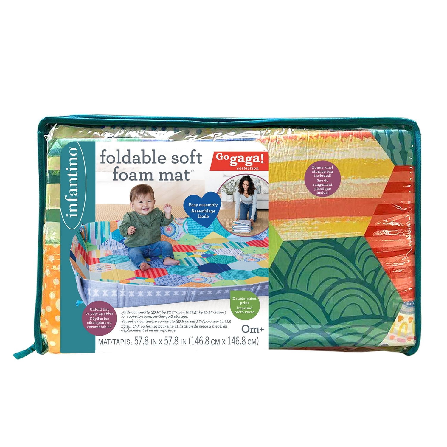 TAPIS EN MOUSSE DOUCE PLIABLE