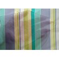 thumbnail image 3 of oneOone Cotton Silk Fabric Multicolor Stripe Print Fabric BTY 42 Inch Wide, 3 of 3